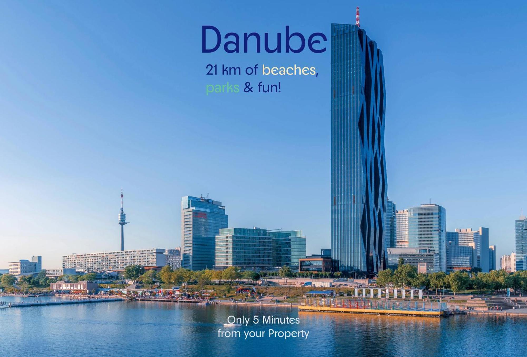 Joyful 2Br Shared Apt Near Millenium Tower & Danube River Βιέννη Εξωτερικό φωτογραφία